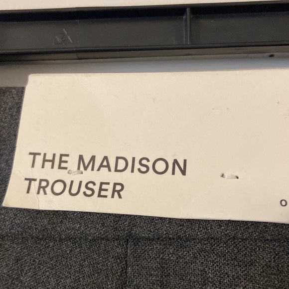 Ann Taylor The Madison Trouser Pants size 0 brand new with tag color dark gray - Picture 3 of 12